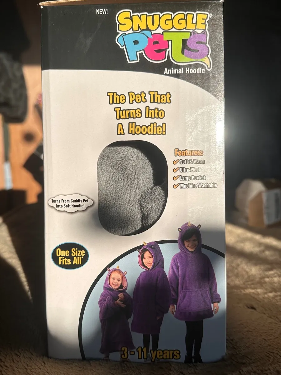 Snuggle Pets Shark Hoodie - Image 2