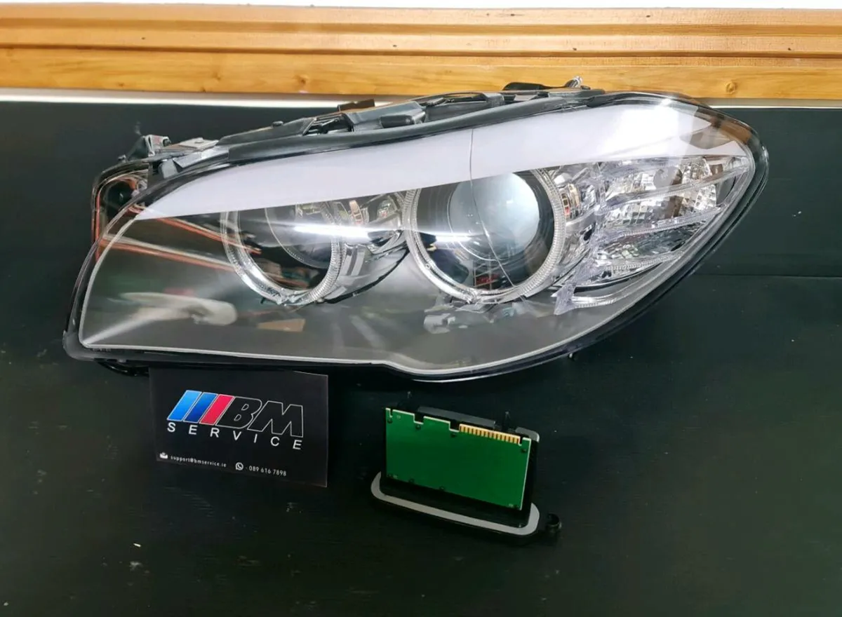 BMW F10 Headlights RHD NEW PRE LCI H7 HALOGEN - Image 4