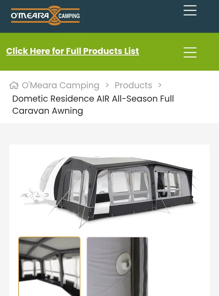 Caravan Air Awning - Image 1