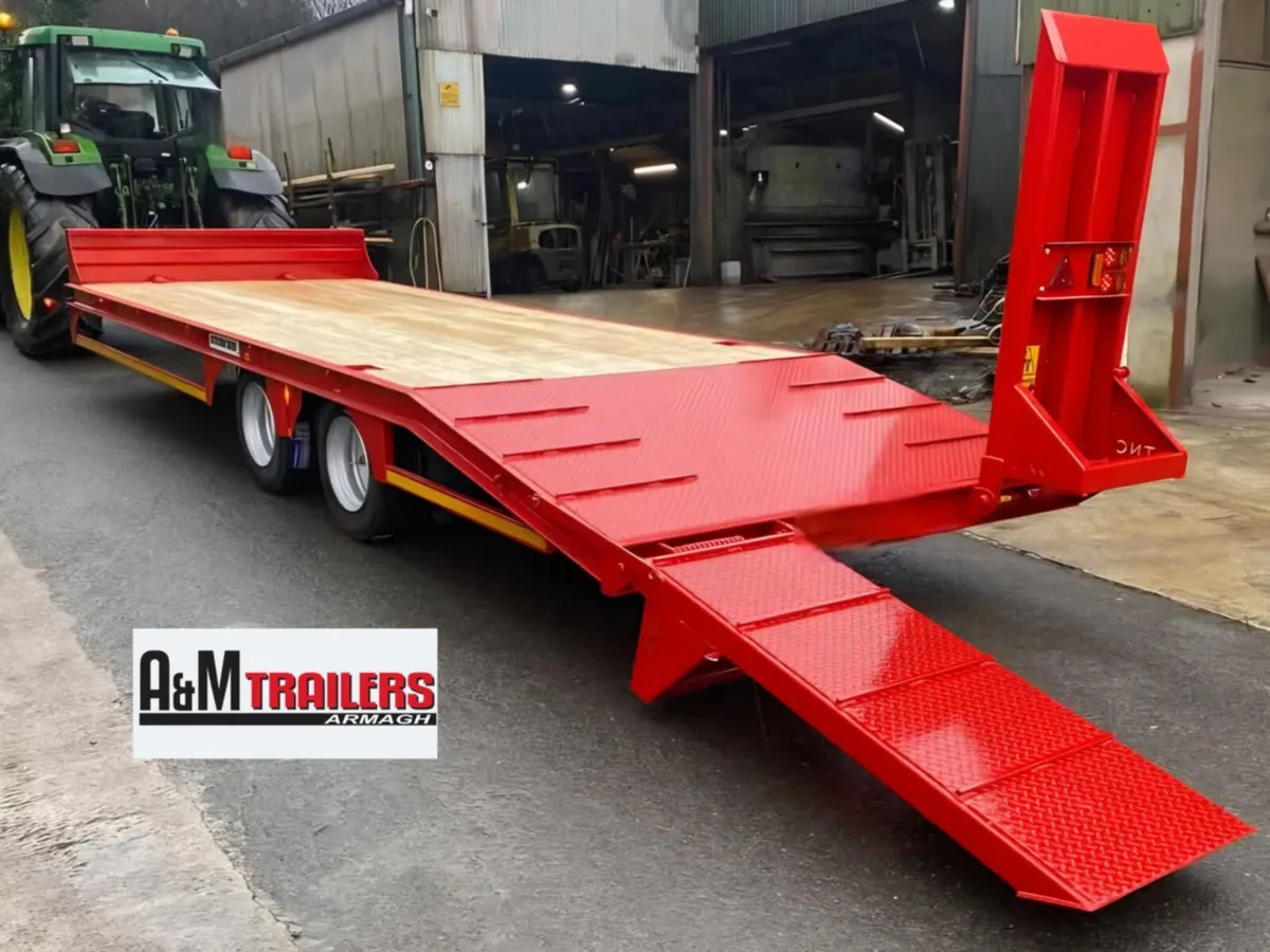 JNC Low loader trailer tractor lowloader - Image 4