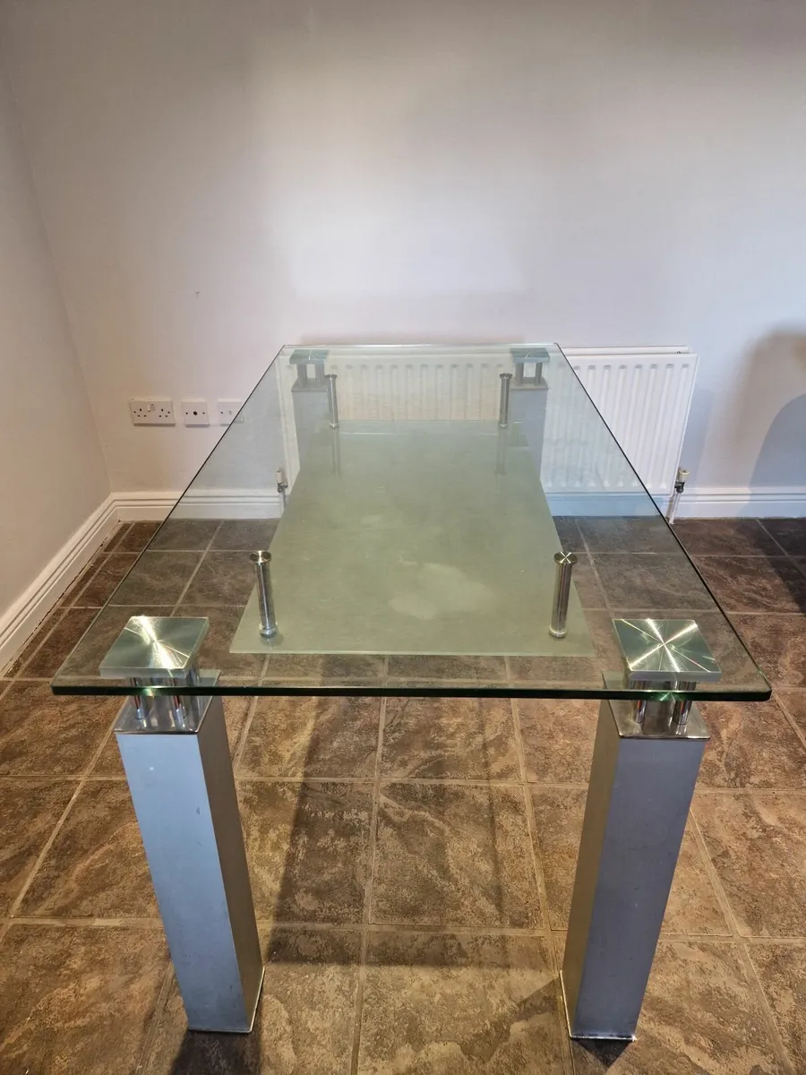 Glass Kitchen Table - Image 4