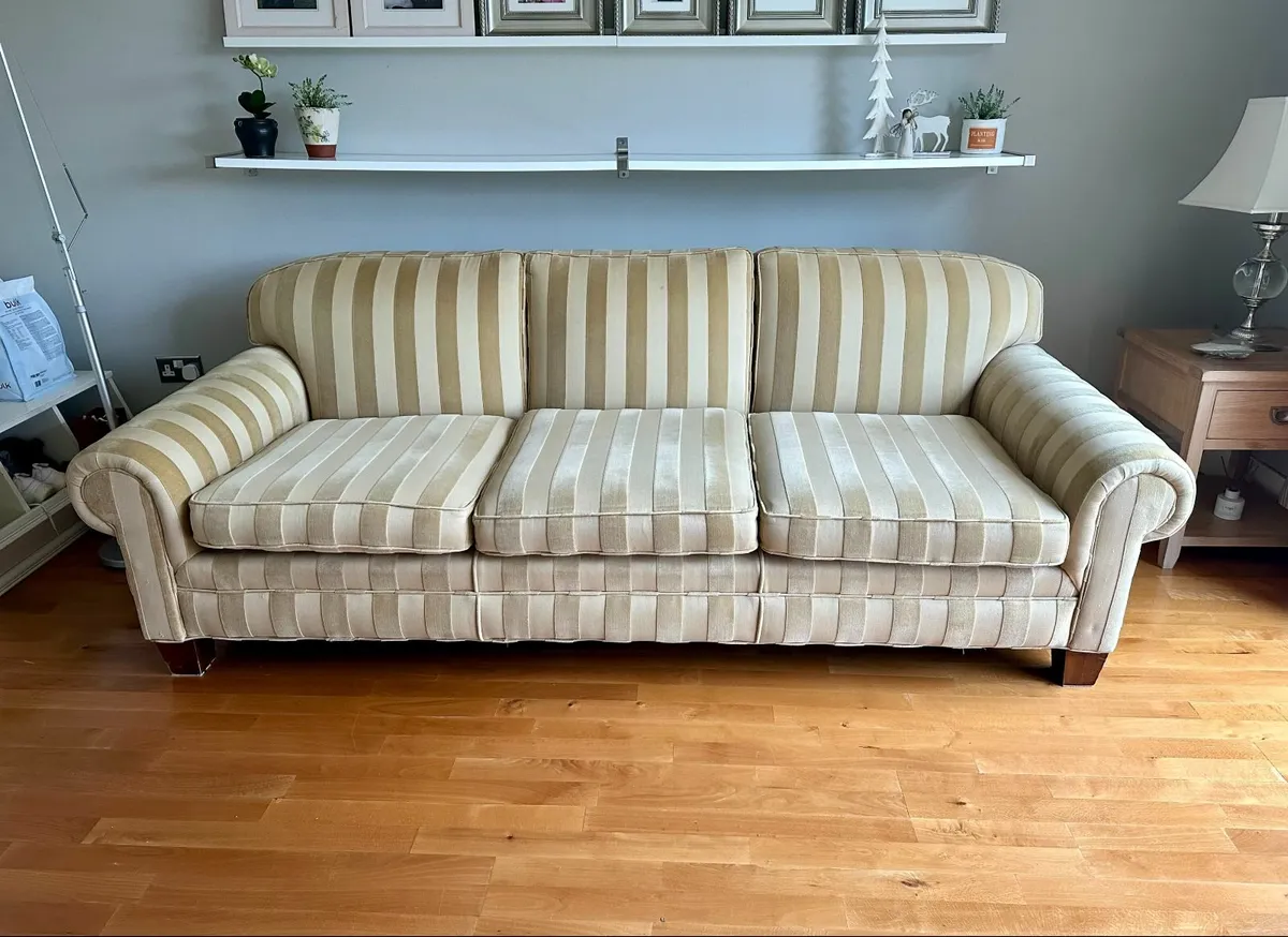 Large 3 Seater Ralph Lauren Sofa Couch - Image 1