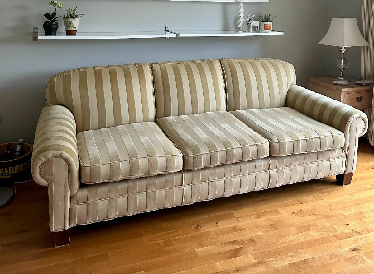 Large 3 Seater Ralph Lauren Sofa Couch - Image 4