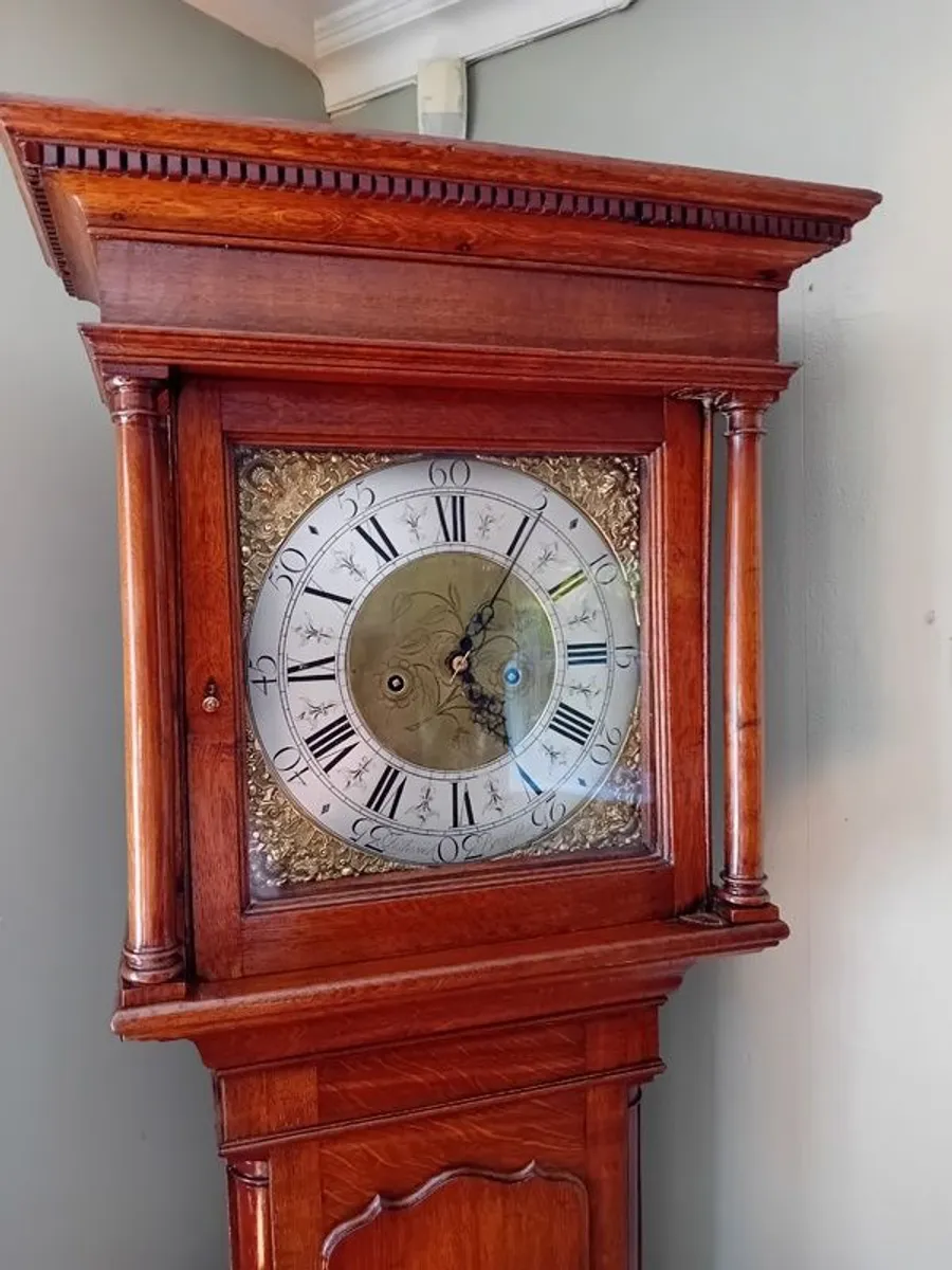 Antique Grandfather Clock - Image 1