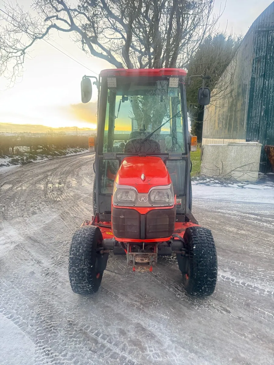Kubota Compact Tractor with Mower - Image 2