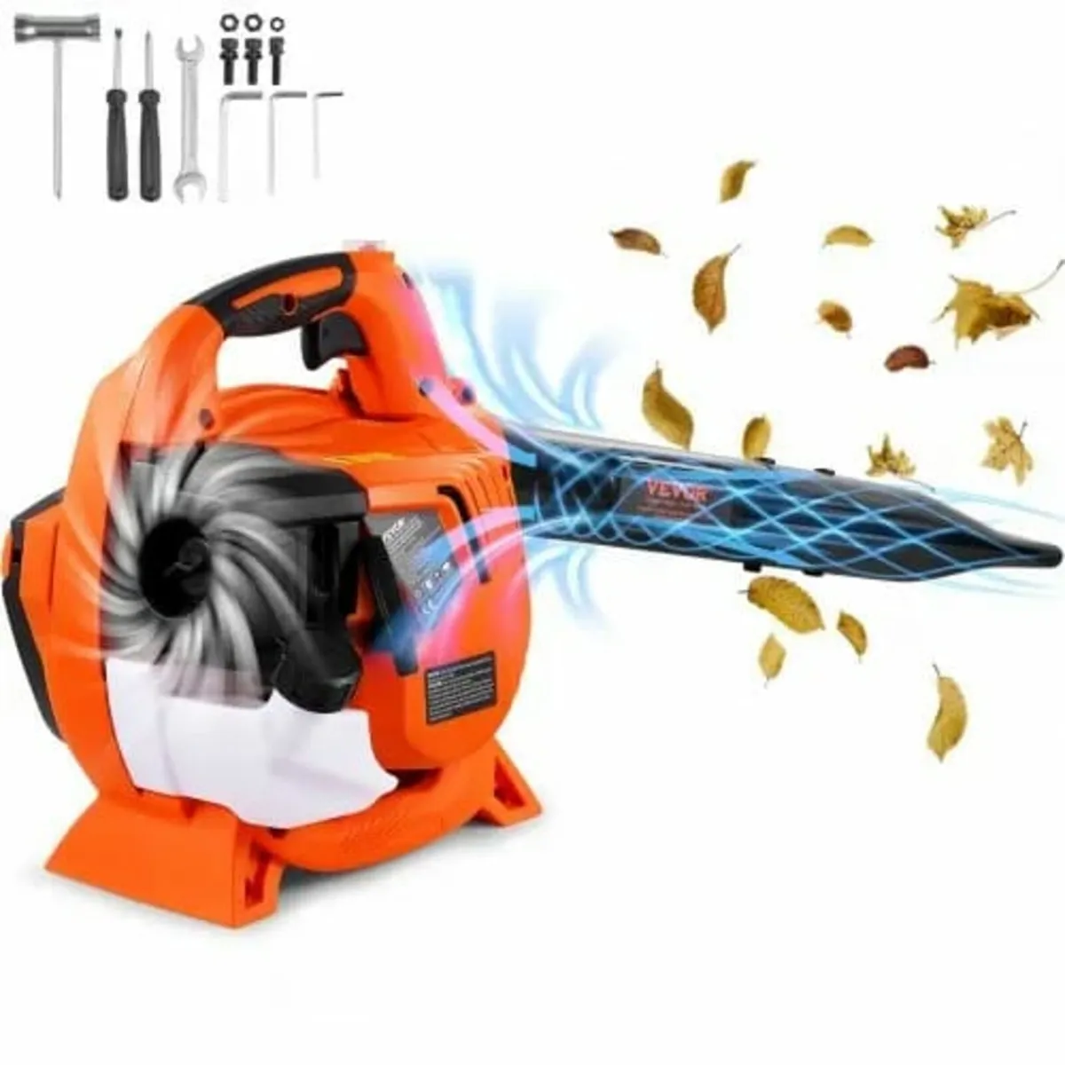 Gas Leaf Blower, 26CC 2-Cycle Handheld Leaf Blower - Image 1