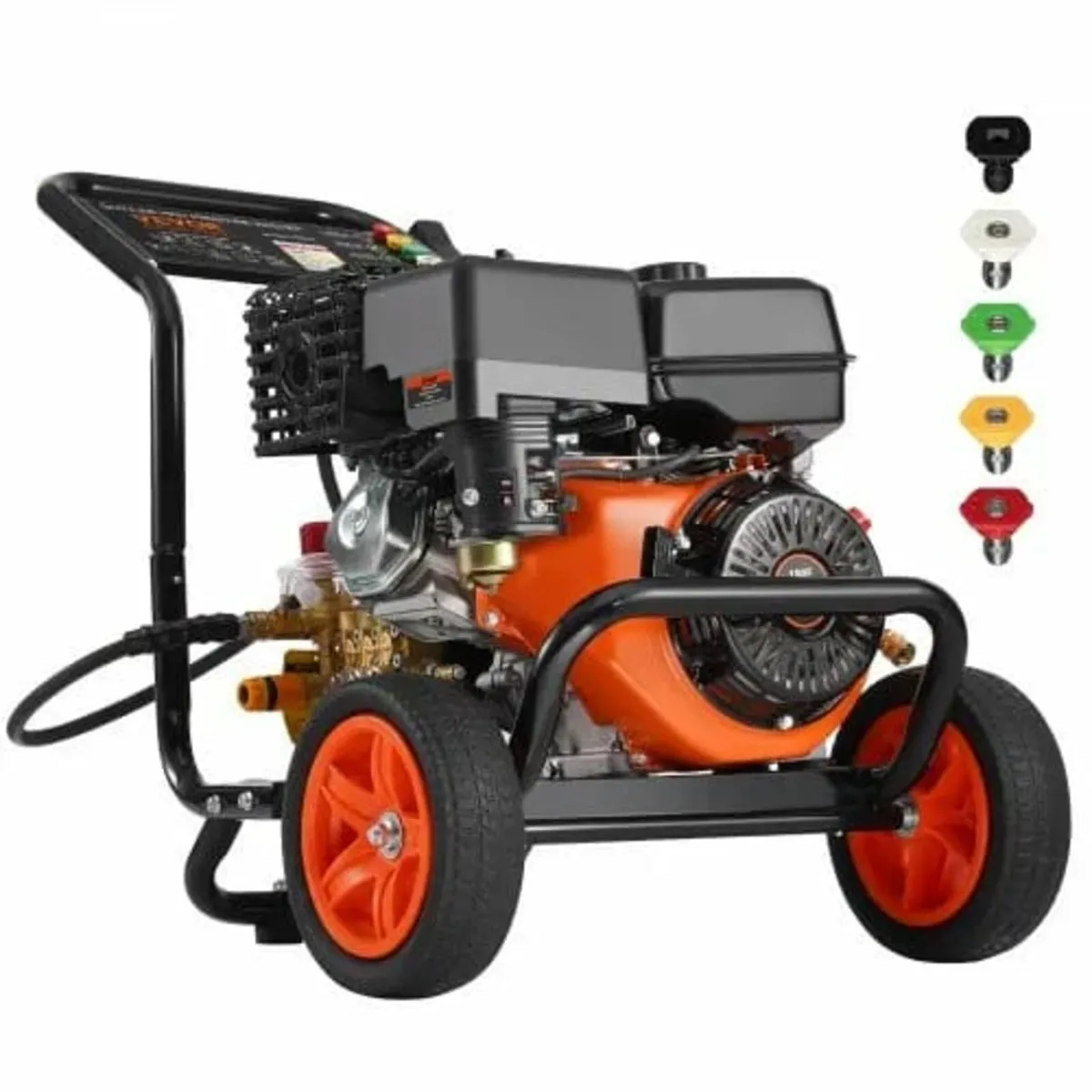 Gas Pressure Washer, 4400 PSI 15L/min, 4 GPM Gas P - Image 1