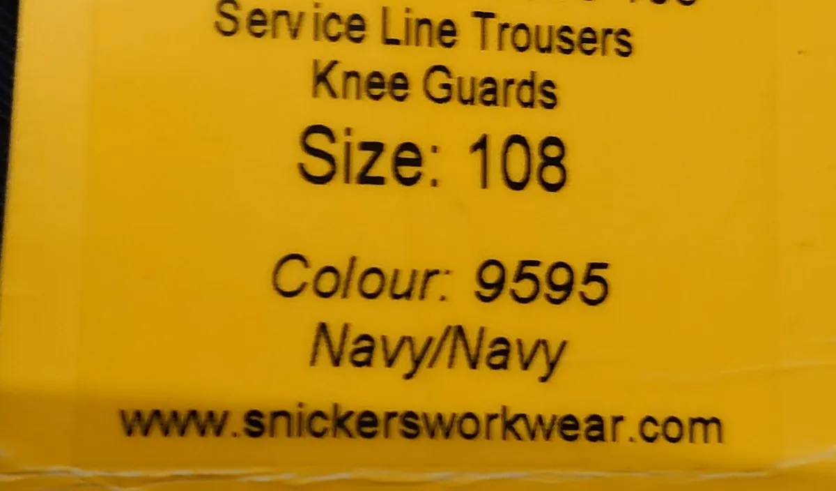 Snickers work pants - Image 4