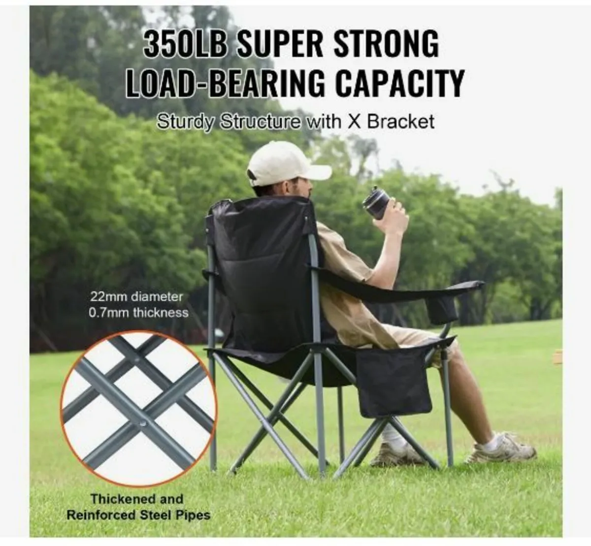 Oversized Camping Chairs - Image 3