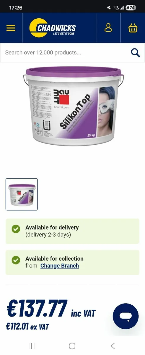 Plaster render finish