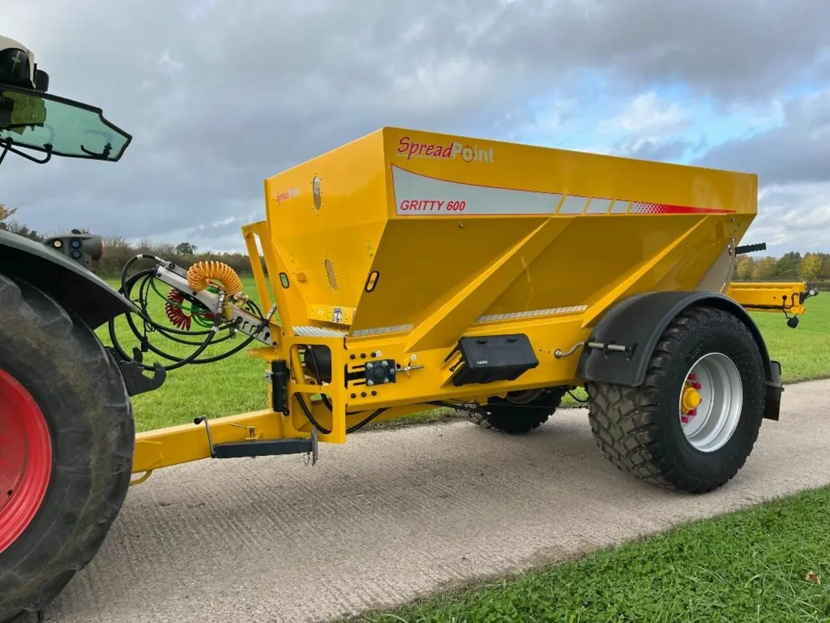 Salt And Grit Spreader - Ready For The Snow & Ice - Image 1