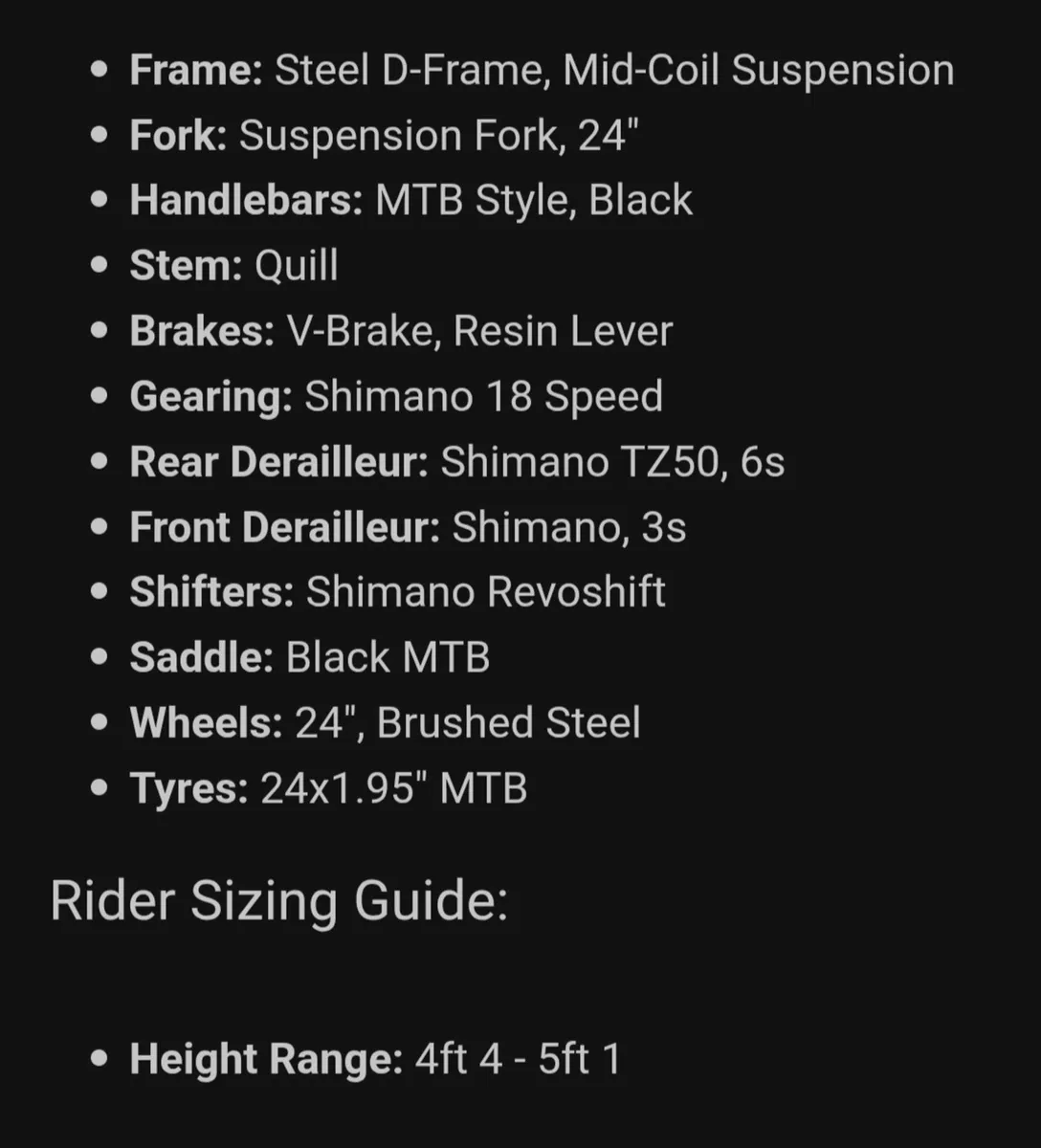 24 inch full suspension mountain bike new. - Image 4