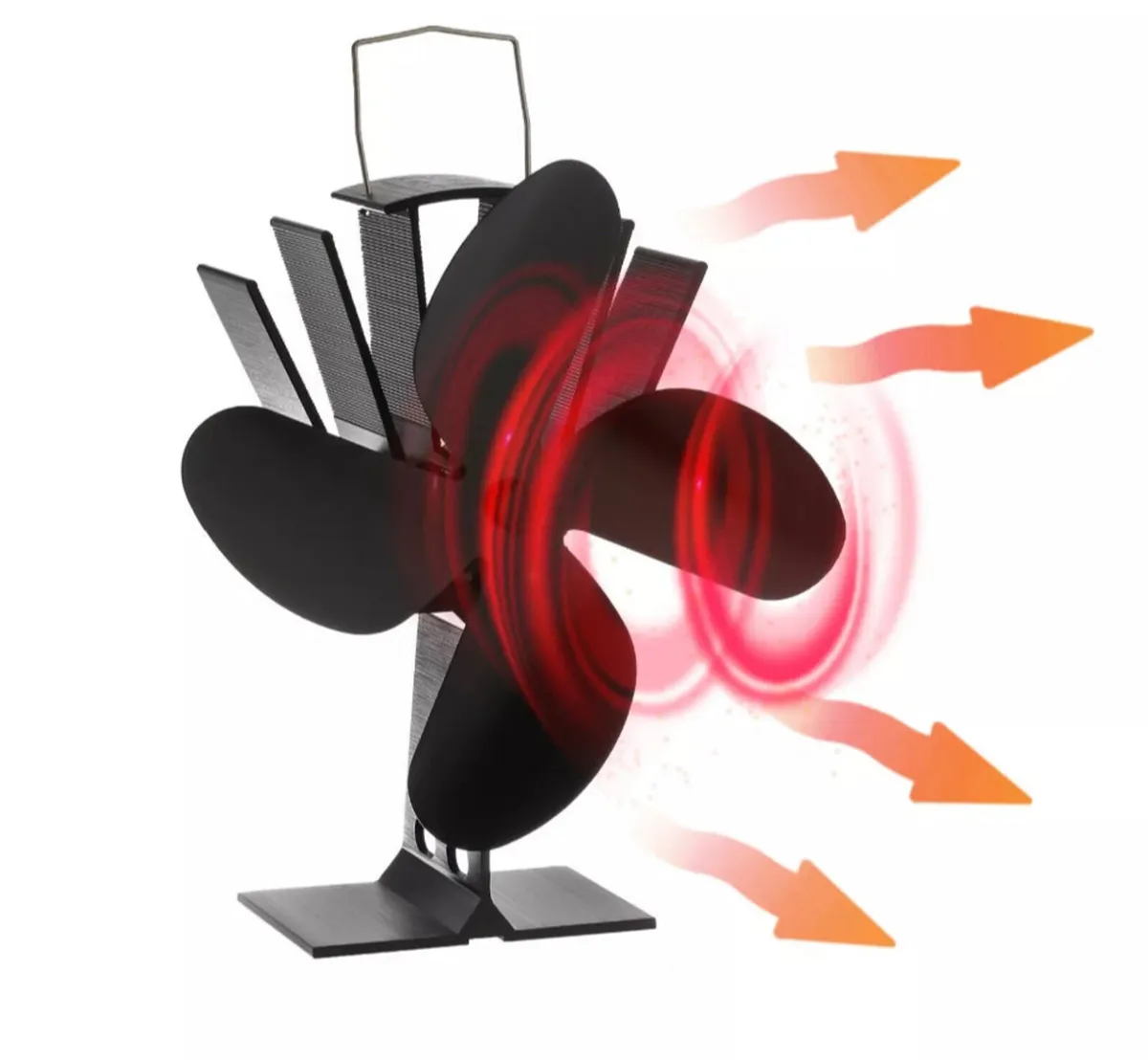 New 4 Blade Stove Top Fan - Image 3