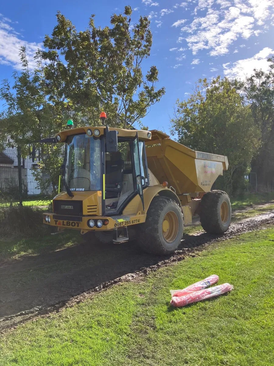 Hydrema 12 ton dumper for Hire - Image 2