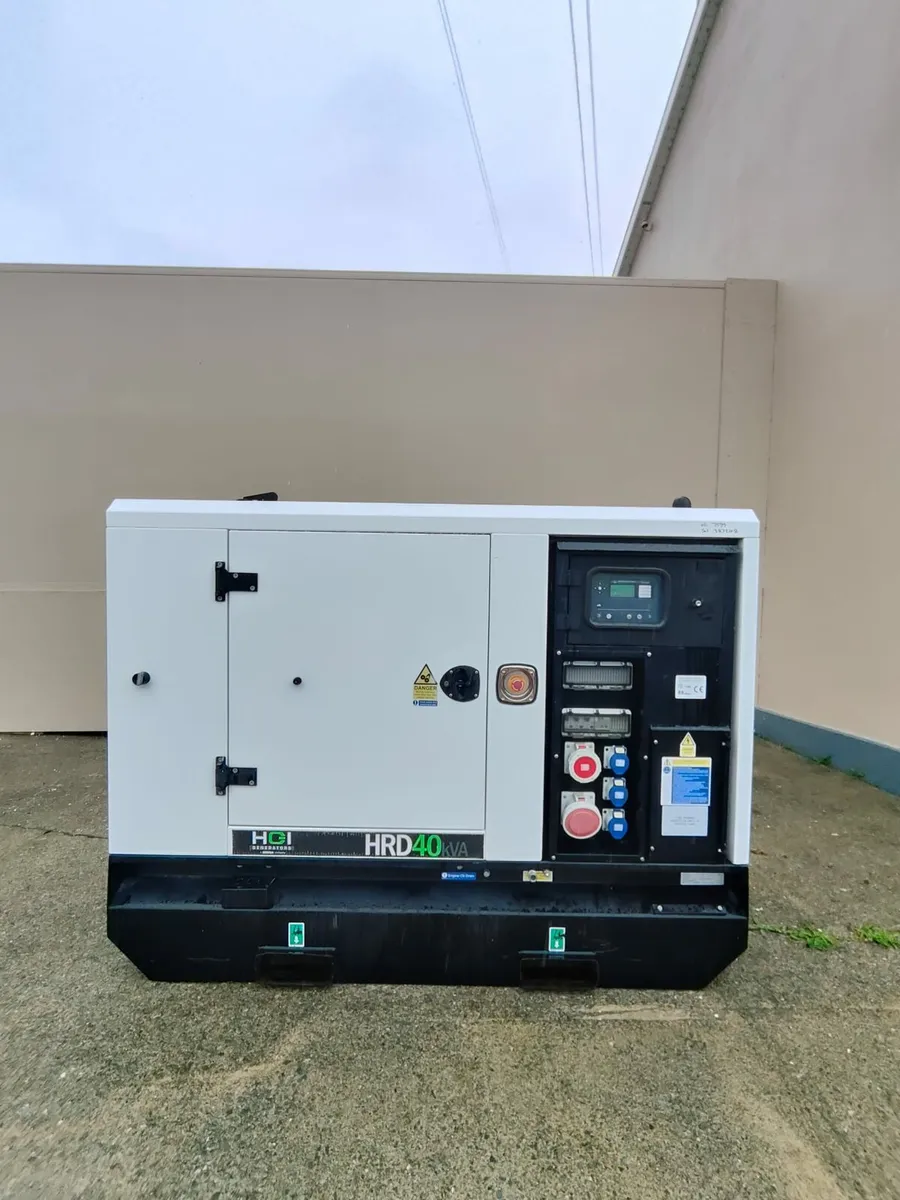 HGI HRD 40 kVA Diesel Generator – Fully Enclosed - Image 1