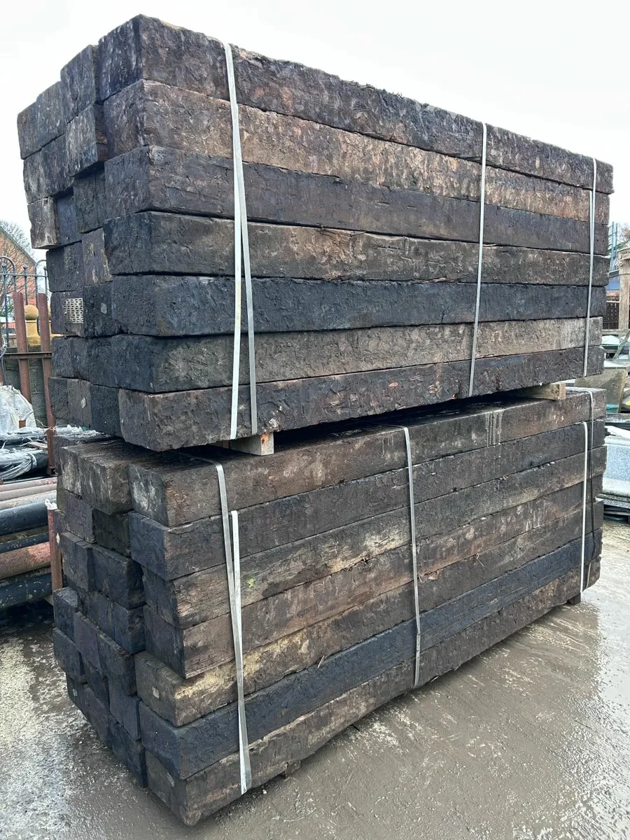 Grade A Railway sleepers - Image 1