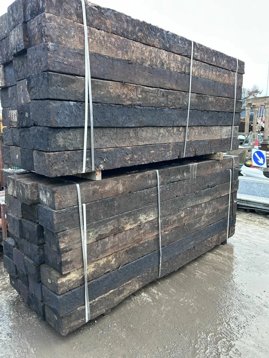 Grade A Railway sleepers - Image 1