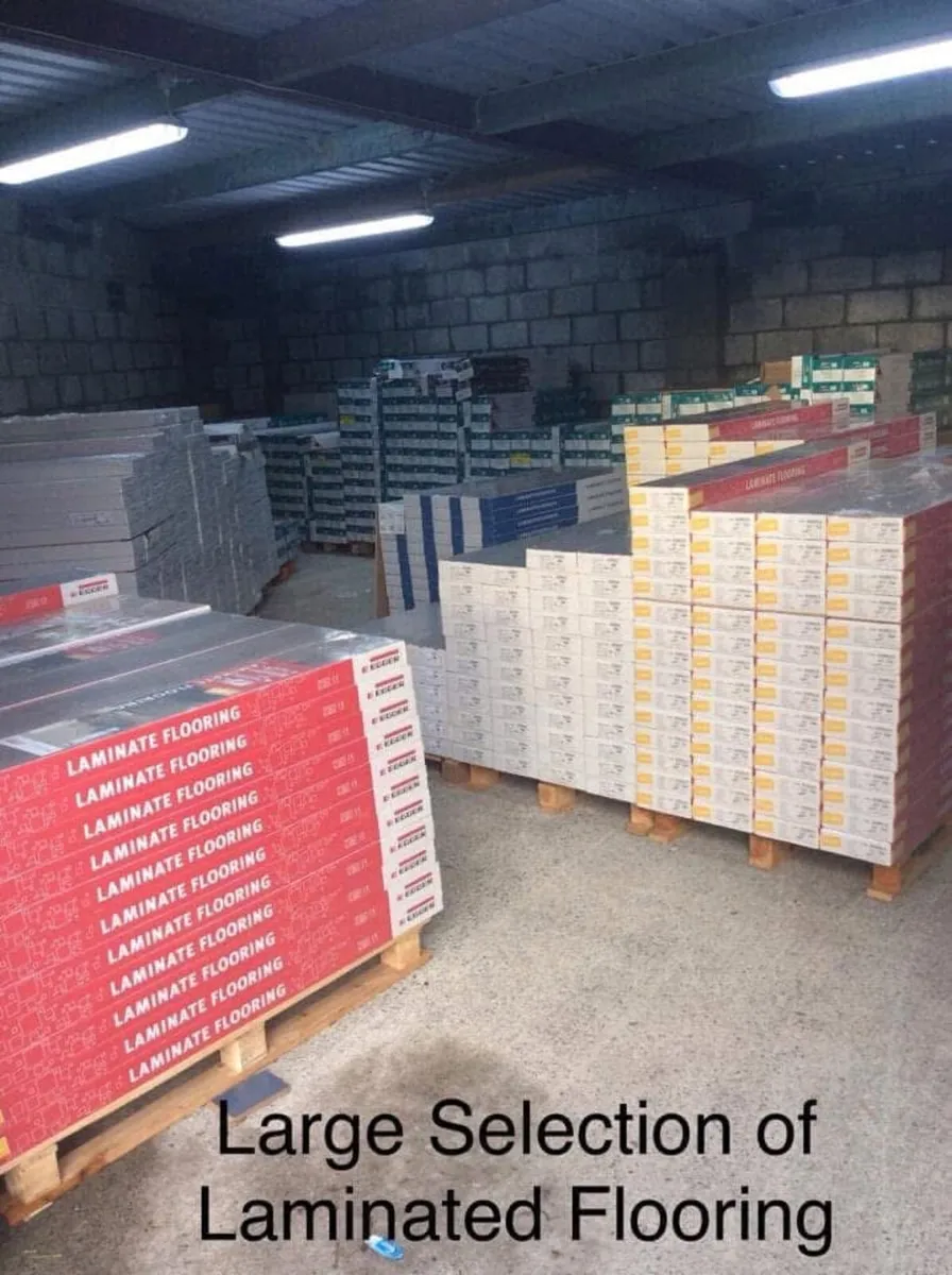 New 8mm Range Laminated Flooring Free Delivery - Image 4