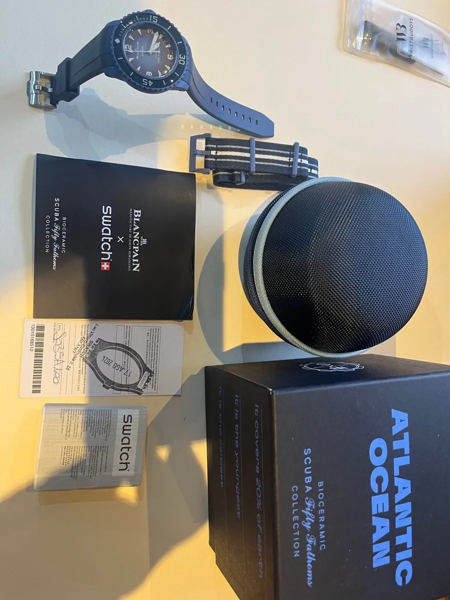 Swatch Blancpain atlantic Ocean edition PRICE DROP - Image 3