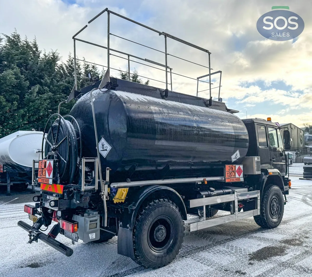 2004 MAN ERF 18.285 4x4 wheel drive  Tanker - Image 4