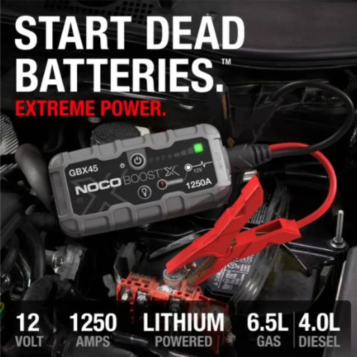 NOCO Boost X GBX45 1250A 12V Jump Starter - Image 3