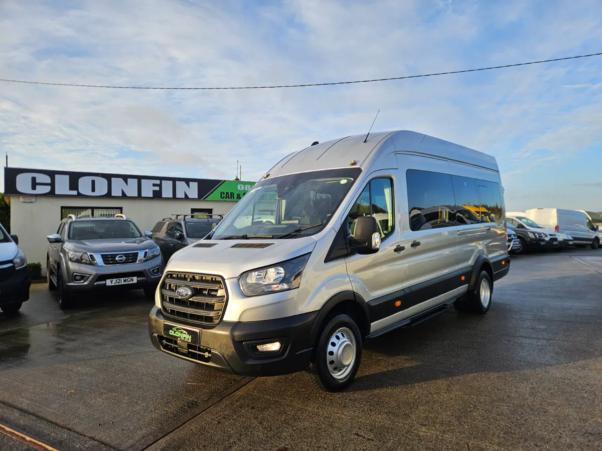 2022 FORD TRANSIT 17 SEATER MINIBUS 2.0L 130 BHP T - Image 1