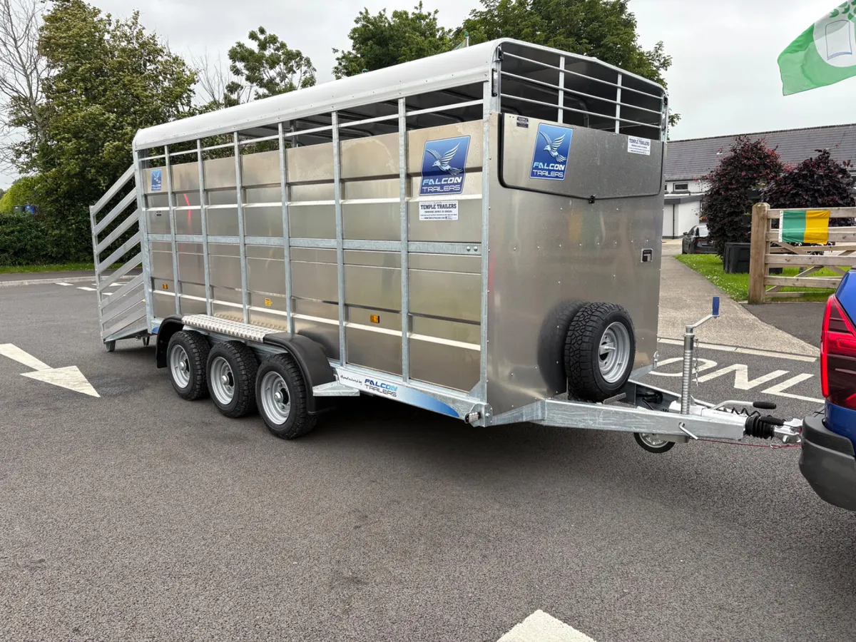 New Falcon Cattle Trailer 14x6 - Image 1