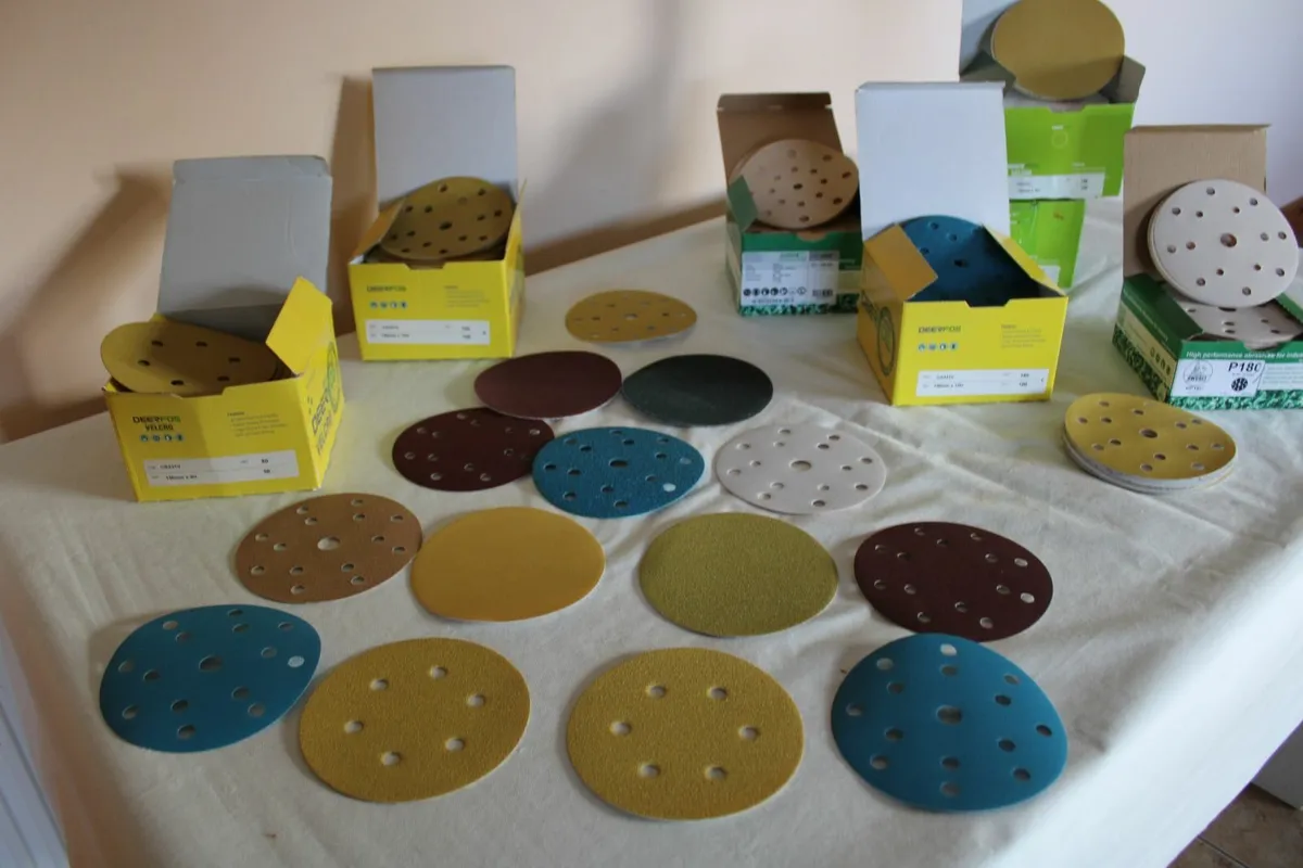 5 INCH  &  6 INCH SANDING DISCS - Image 2