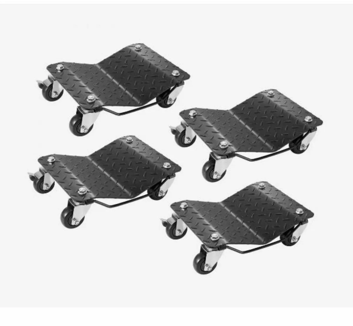 Car Dolly Wheel Tire Dolly 4 PCS Heavy Duty Skate - Image 1
