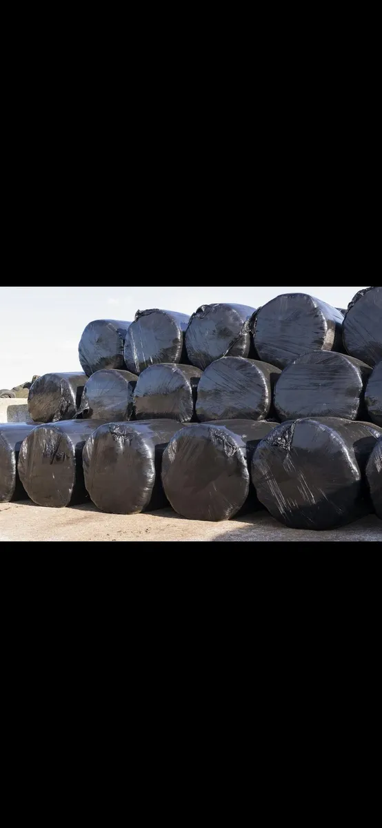 Silage and halage bales