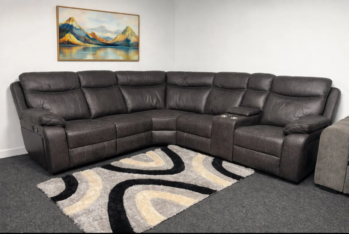 New Grey Washington Modular Corner Sofa - Image 1