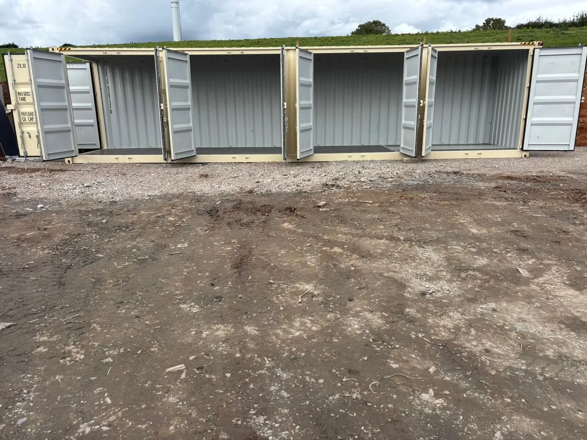 40ft high cube open side container - Image 3