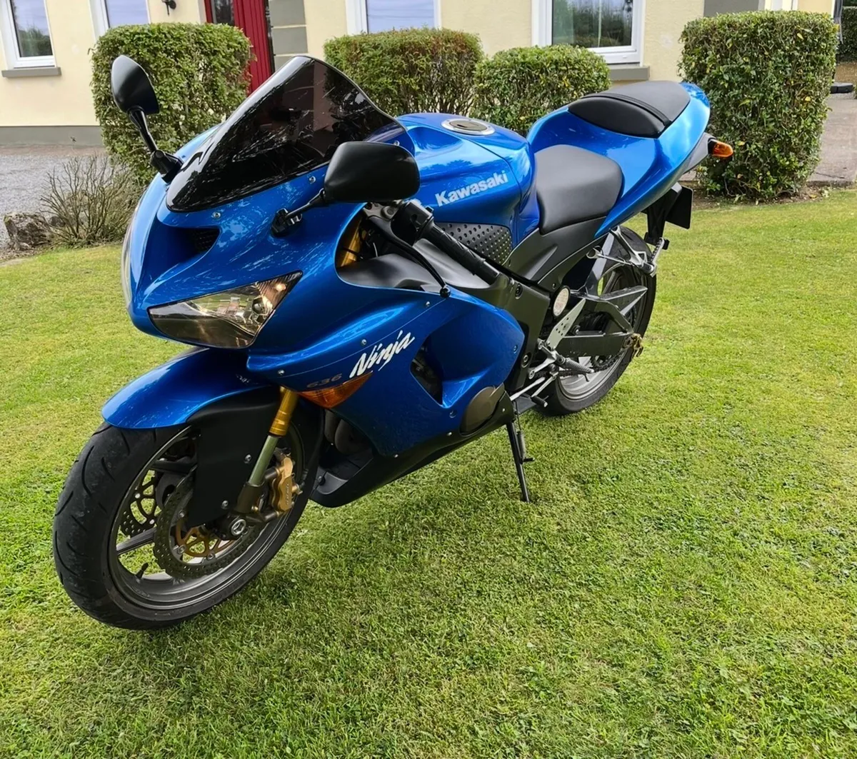 Kawasaki ZX-6R 636 Ninja – Blue – Mint Condition - Image 2
