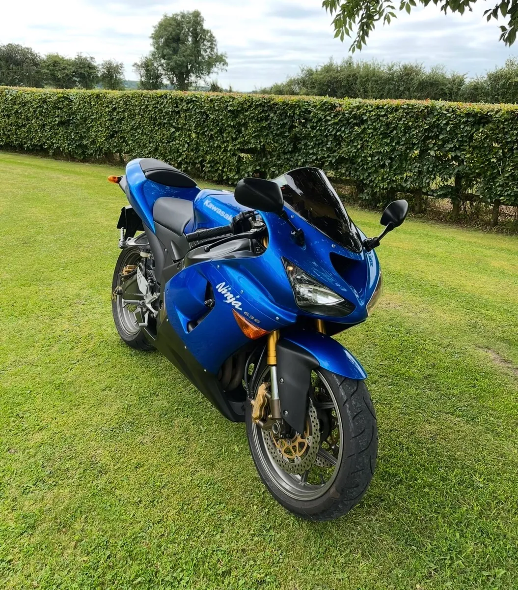 Kawasaki ZX-6R 636 Ninja – Blue – Mint Condition - Image 3
