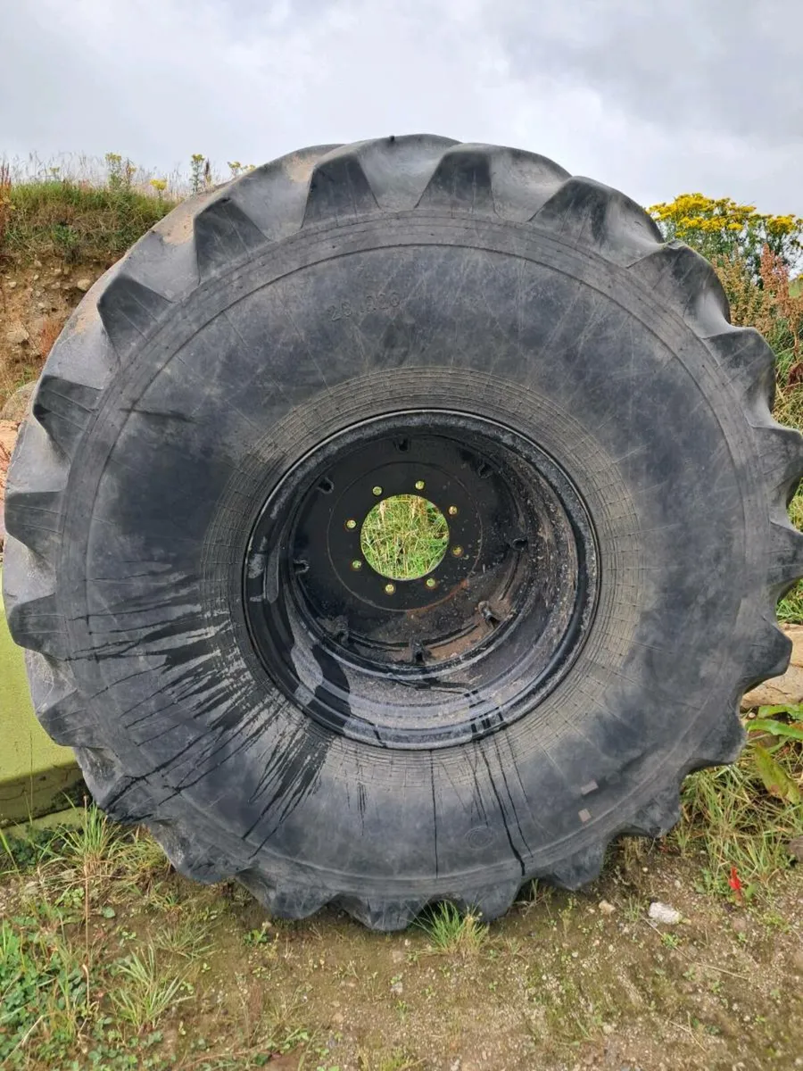 28.1 r26 tanker tyres on 8 stud rims - Image 2