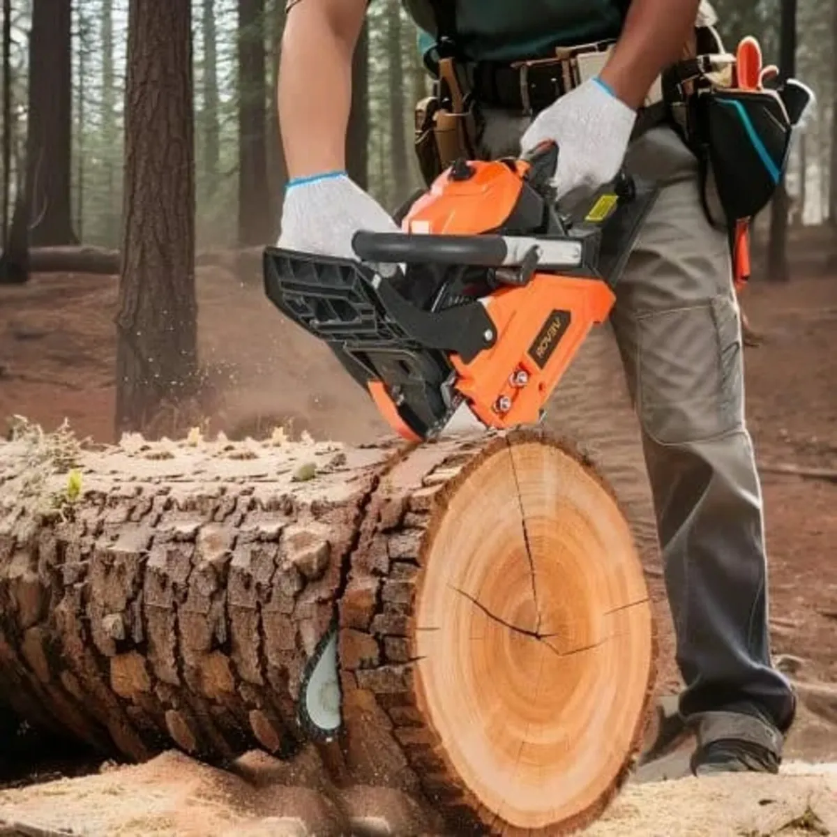 40 cc Gas Chainsaw, 14 inch Gas Powered Chainsaw, - Image 4