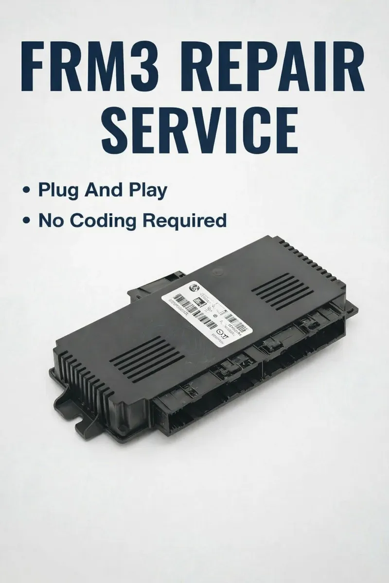 BMW FRM Footwell module repair