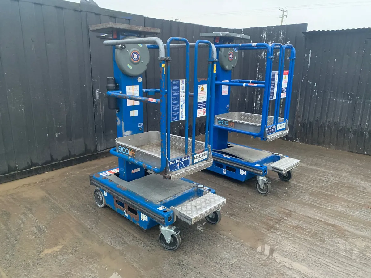 Eco Lift Manual Scissor Lift – 14ft Working Height - Image 1