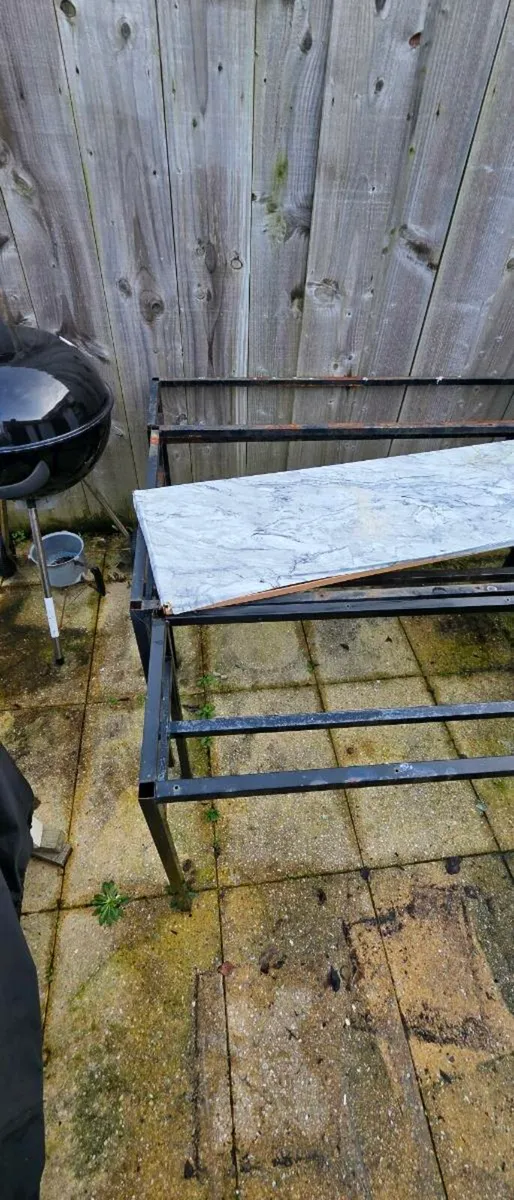 4 x Metal Table Base - Image 4