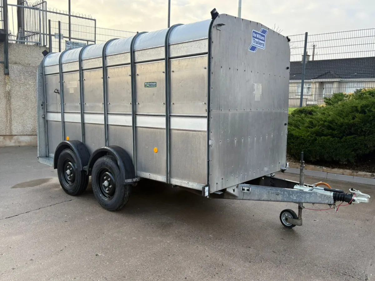 Ifor Williams TA510 12ft Cattle Trailer - Image 1