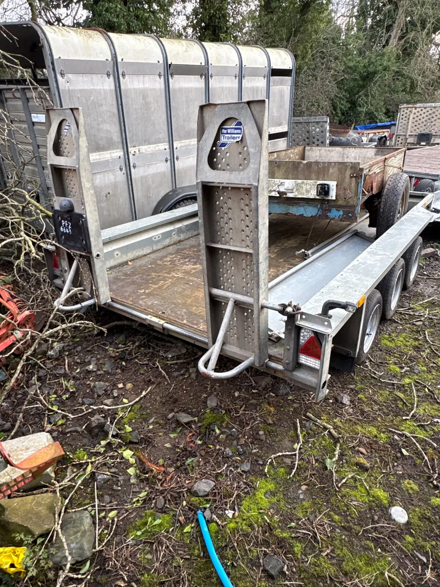 Ifor Williams 12ft plant trailer - Image 2