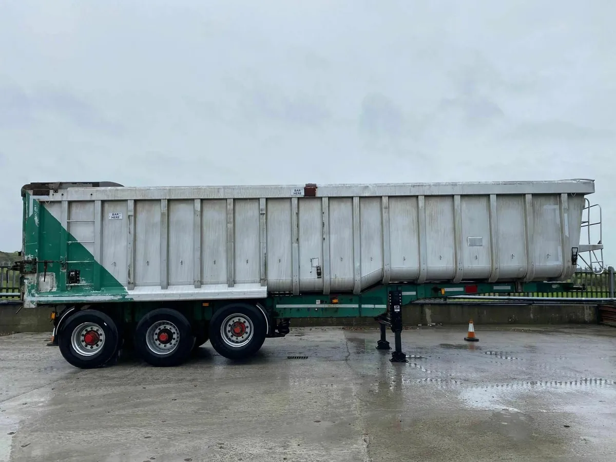 Bulk Alloy Tipping Trailer For Sale - Image 4