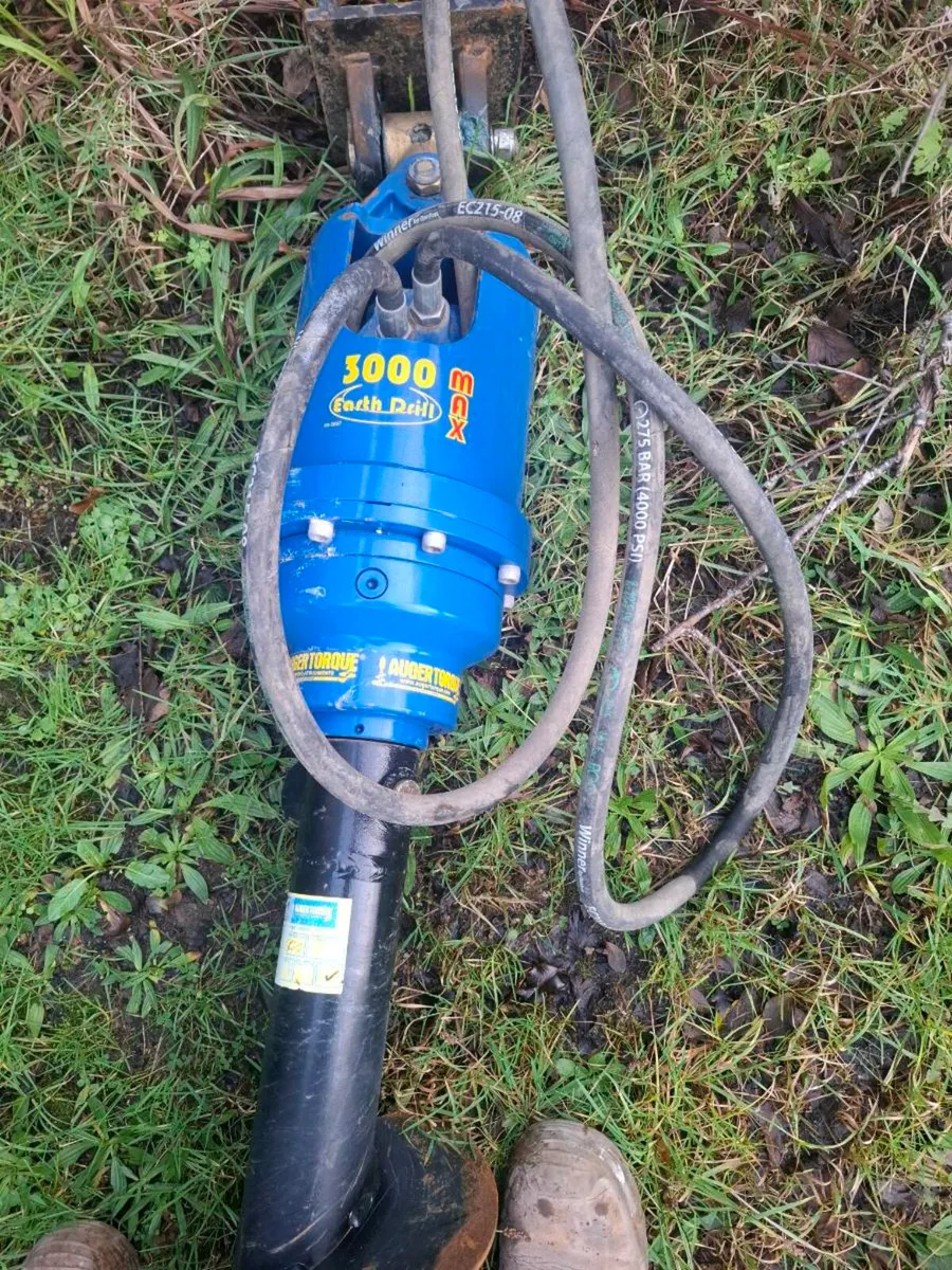 3-5 ton rock auger - Image 3