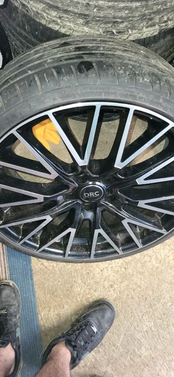 20" 5x112 DRC alloys and tyres - Image 2