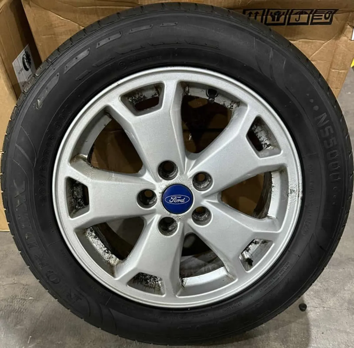 16" GENUINE FORD CONNECT Wheels & Tyres 5X108 - Image 4