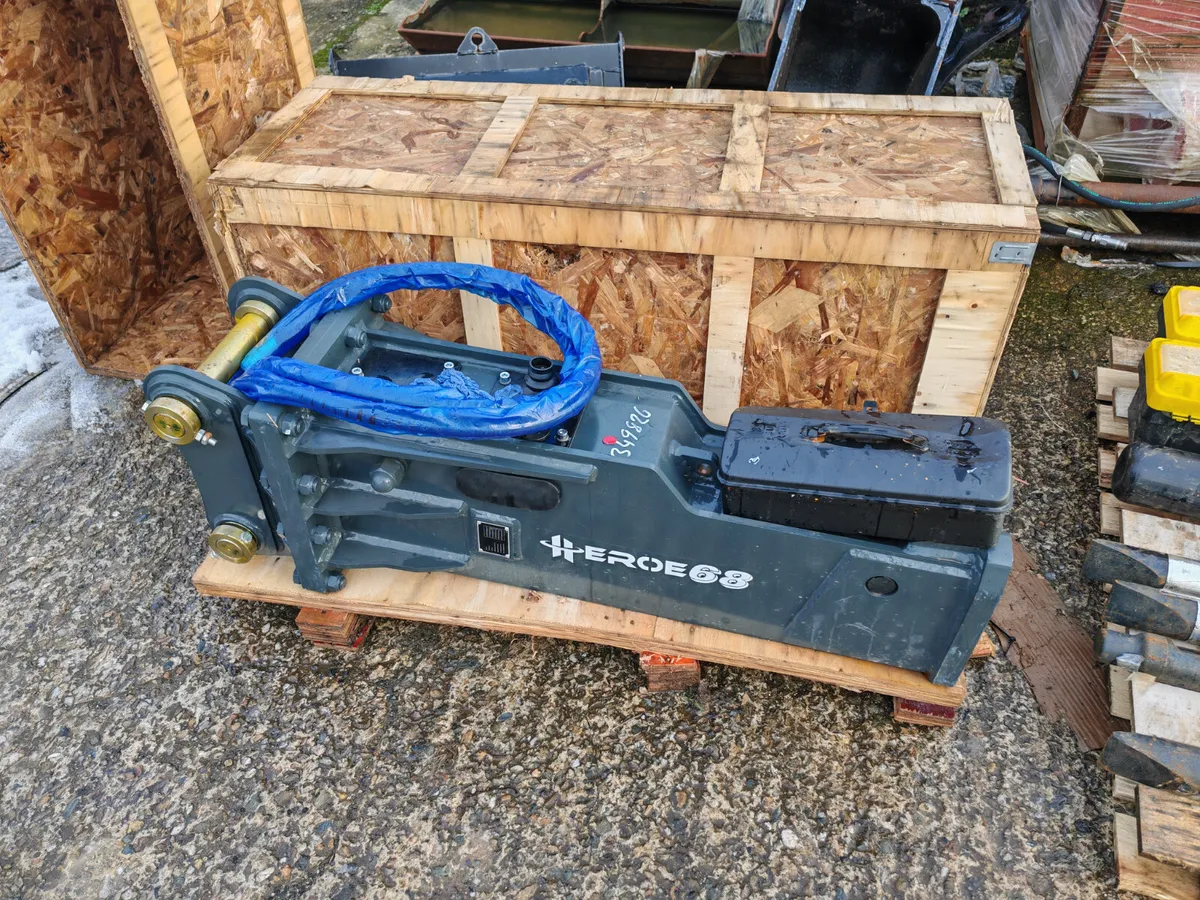 Rock Breaker 4 - 7.5 ton. New - Image 1