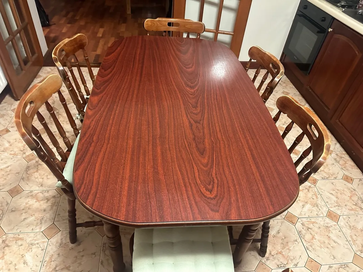 Dining table and chairs - Image 2