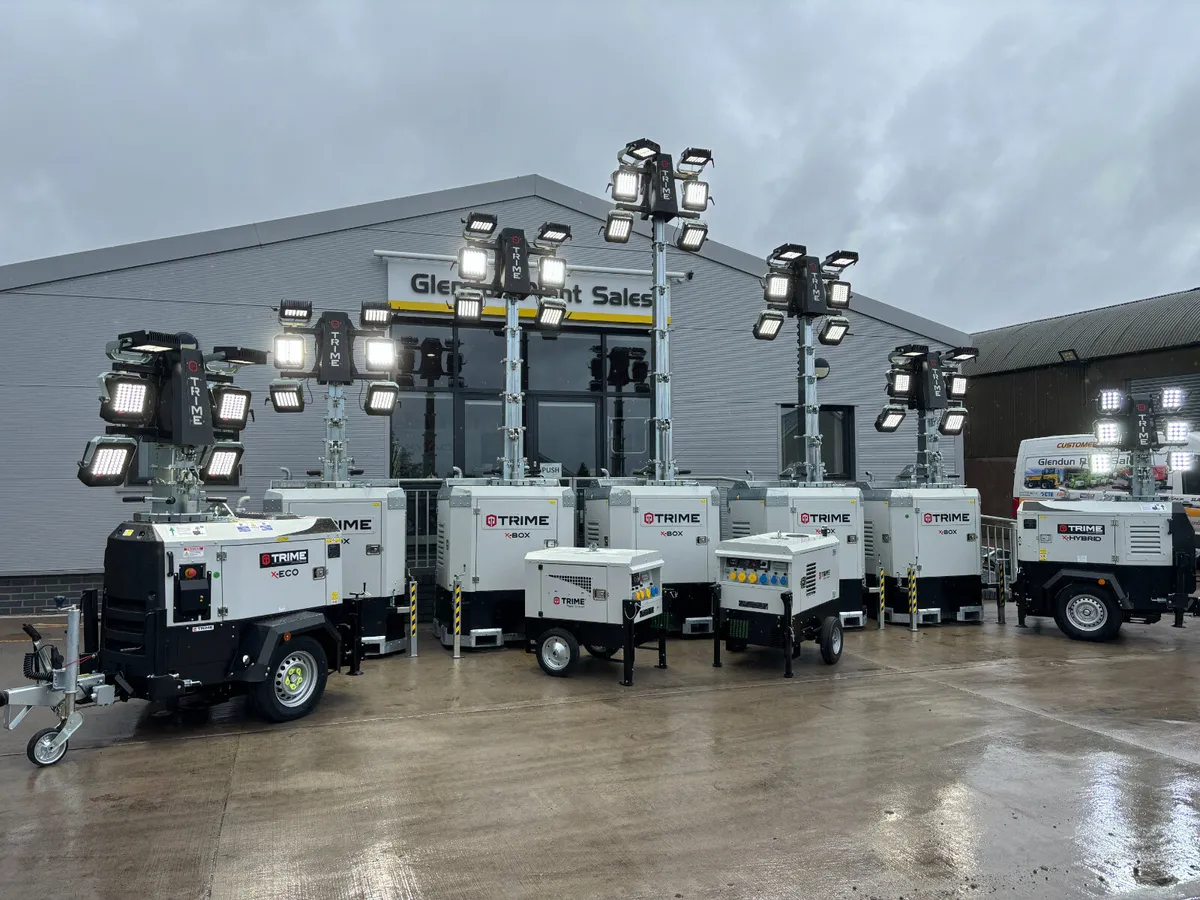 New Trime X-Eco light towers in stock - Image 2
