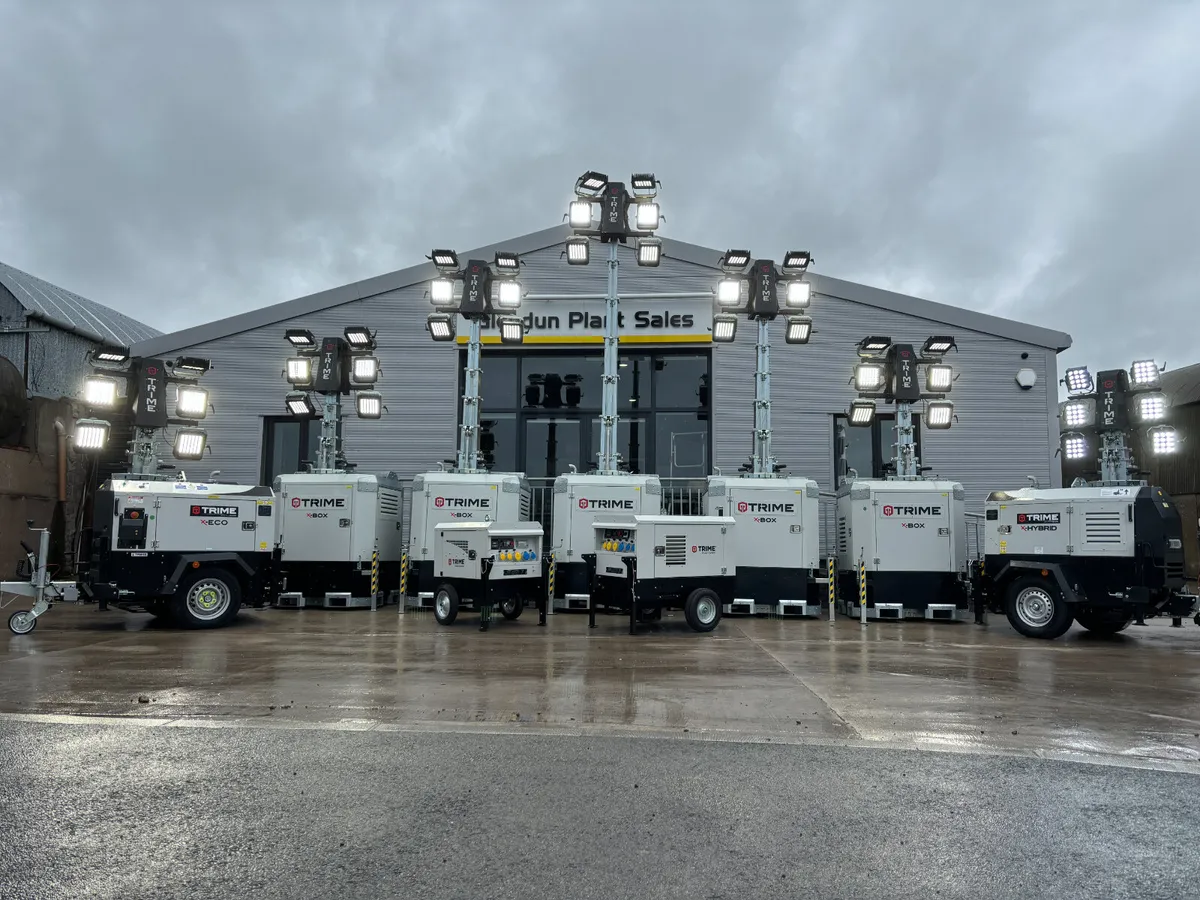 New Trime X-Eco light towers in stock - Image 3