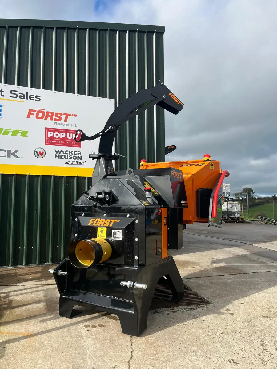 Forst PTO 8 inch woodchipper - Image 1